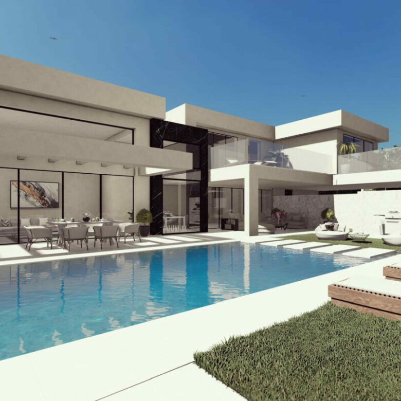 FOR SALE 🏡 New Build Villa with Panoramic Sea and Golf Views – Valle Romano, Estepona