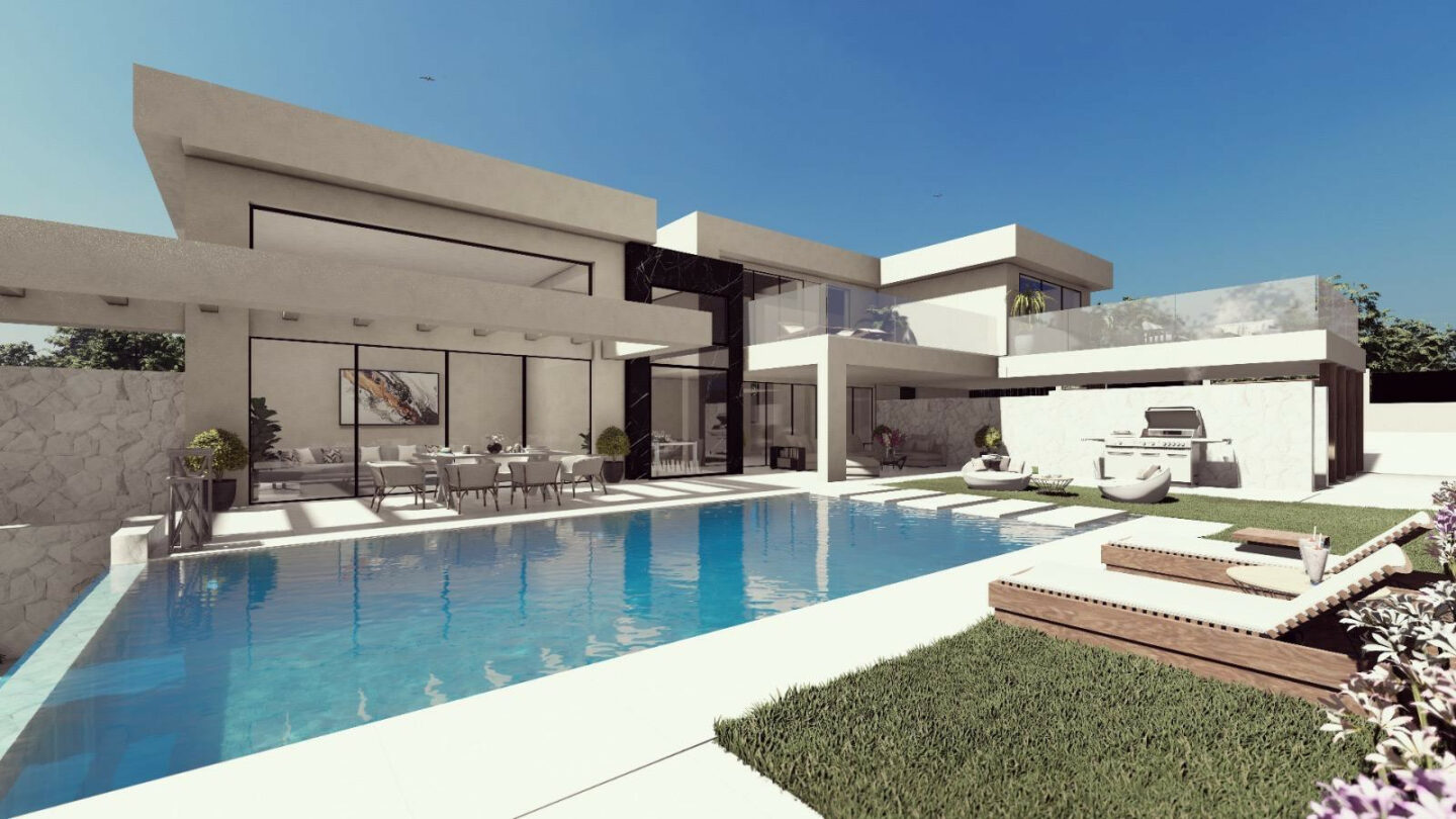 FOR SALE 🏡 New Build Villa with Panoramic Sea and Golf Views – Valle Romano, Estepona