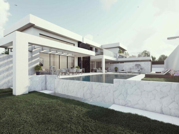 FOR SALE 🏡 New Build Villa with Panoramic Sea and Golf Views – Valle Romano, Estepona