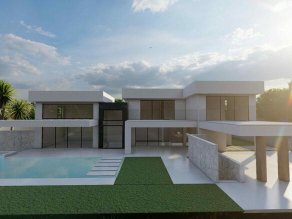FOR SALE 🏡 New Build Villa with Panoramic Sea and Golf Views – Valle Romano, Estepona
