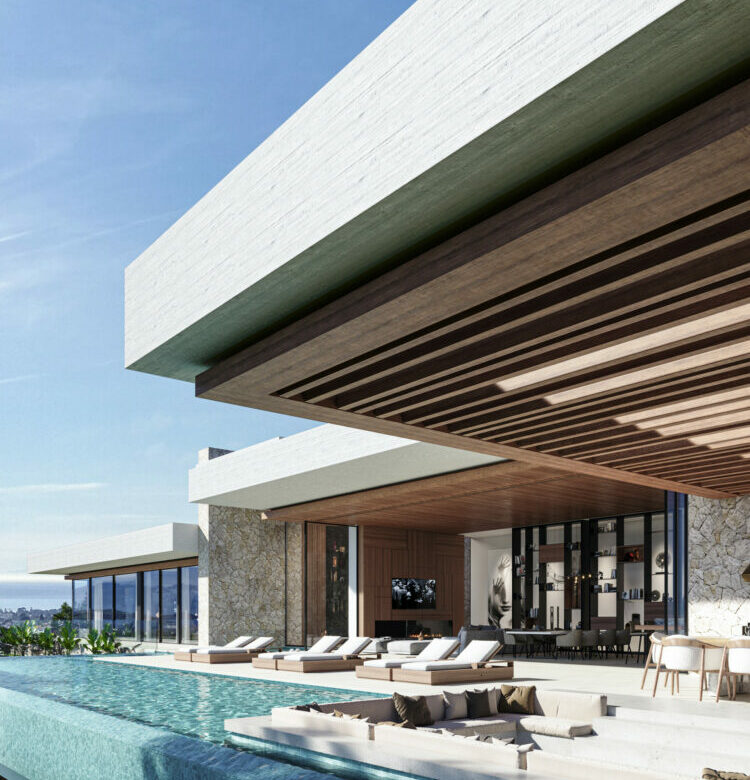 FOR SALE 🏡 Newly Built Panoramic Villa with Infinity Pool & Indoor Pool – El Herrojo Alto, Benahavís