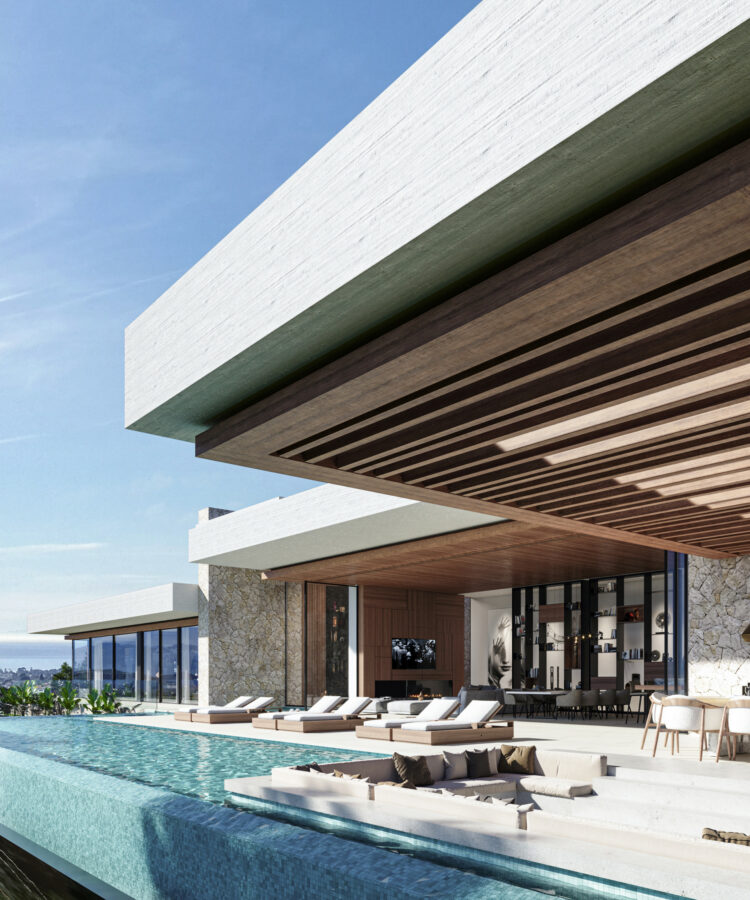 FOR SALE 🏡 Newly Built Panoramic Villa with Infinity Pool & Indoor Pool – El Herrojo Alto, Benahavís