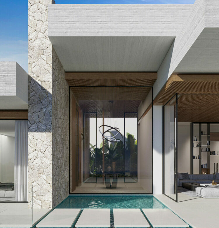 FOR SALE 🏡 Newly Built Panoramic Villa with Infinity Pool & Indoor Pool – El Herrojo Alto, Benahavís