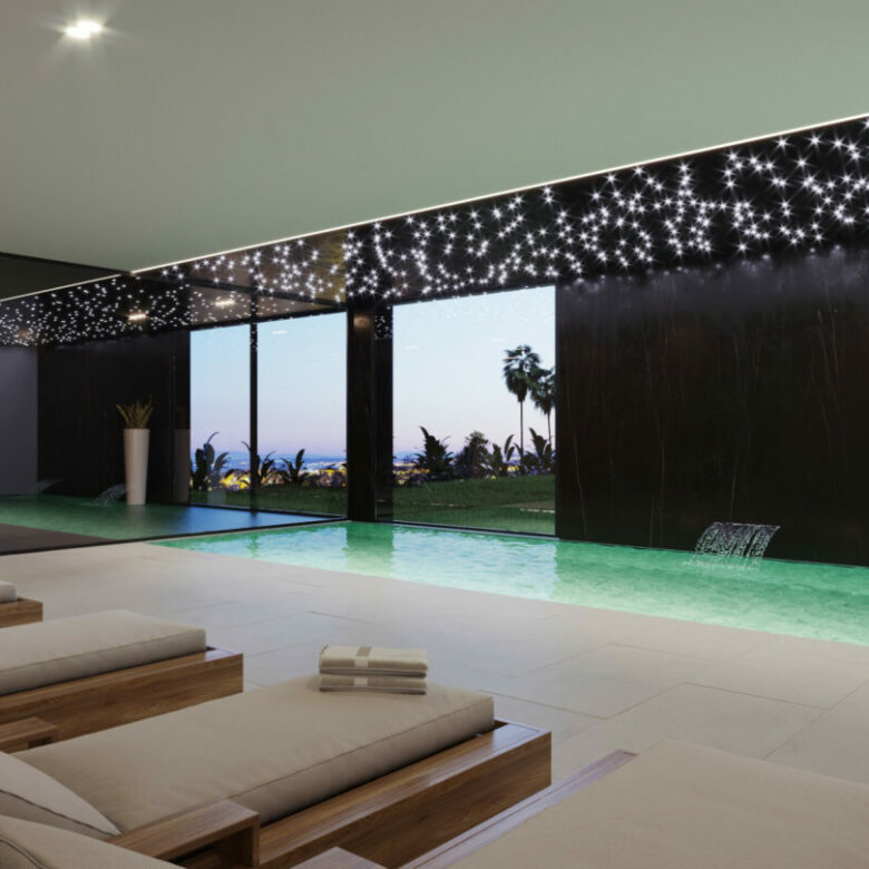 FOR SALE 🏡 Newly Built Panoramic Villa with Infinity Pool & Indoor Pool – El Herrojo Alto, Benahavís