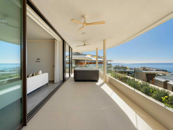FOR SALE 🏡 Brand New Corner Apartment with Sea and Valley Views – El Higuerón, Fuengirola