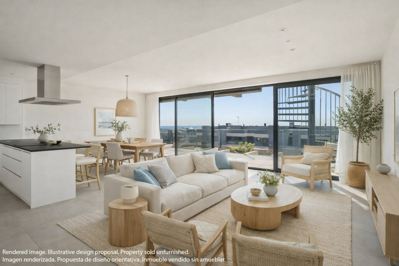 FOR SALE 🏡 Modern Sea-View Penthouse with Private Solarium & Resort Amenities – Selwo, Estepona