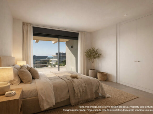 FOR SALE 🏡 Modern Sea-View Penthouse with Private Solarium & Resort Amenities – Selwo, Estepona