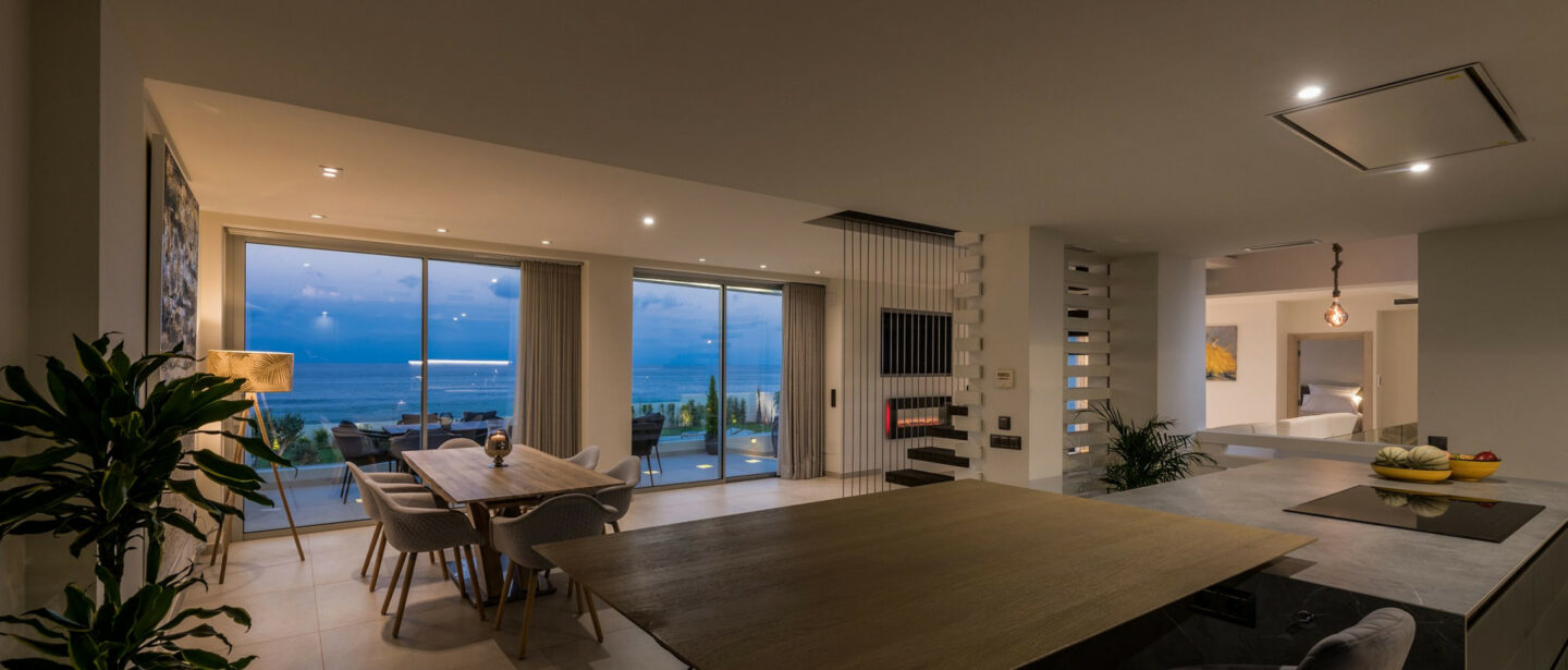 FOR SALE 🏡 Frontline Beach Villa with Panoramic Sea Views – La Cala de Mijas, Mijas