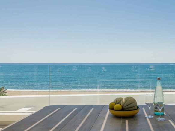 FOR SALE 🏡 Frontline Beach Villa with Panoramic Sea Views – La Cala de Mijas, Mijas