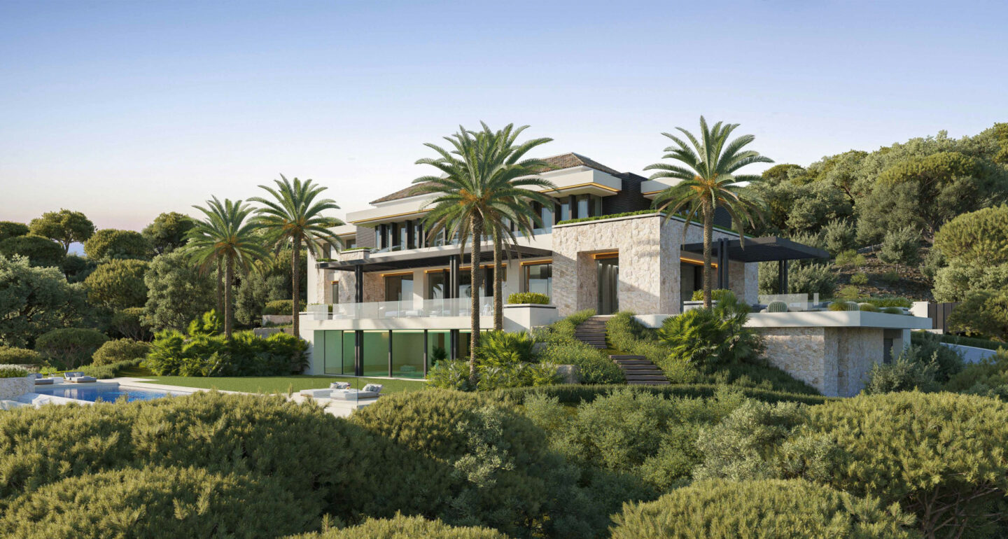 FOR SALE 🏡 Gated Estate Villa with Panoramic Sea, Gibraltar and Africa Views – La Zagaleta, Benahavís