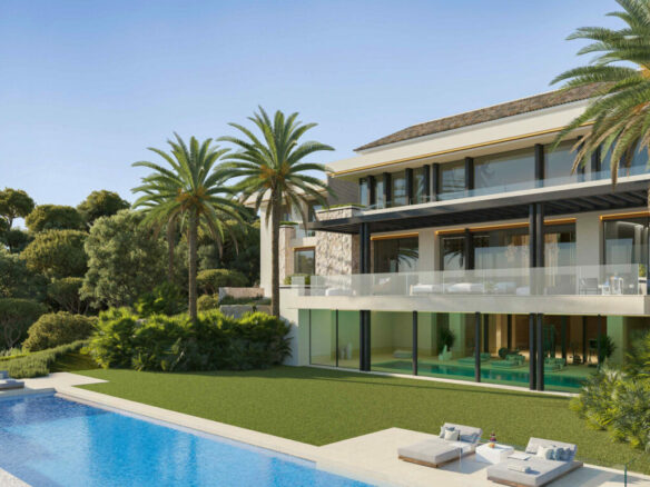 FOR SALE 🏡 Gated Estate Villa with Panoramic Sea, Gibraltar and Africa Views – La Zagaleta, Benahavís