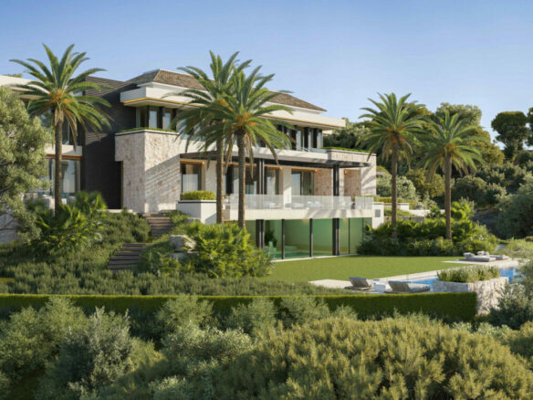 FOR SALE 🏡 Gated Estate Villa with Panoramic Sea, Gibraltar and Africa Views – La Zagaleta, Benahavís