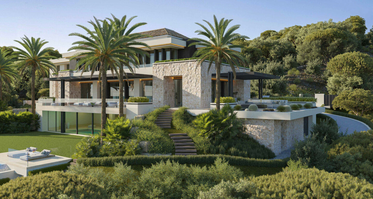 FOR SALE 🏡 Gated Estate Villa with Panoramic Sea, Gibraltar and Africa Views – La Zagaleta, Benahavís