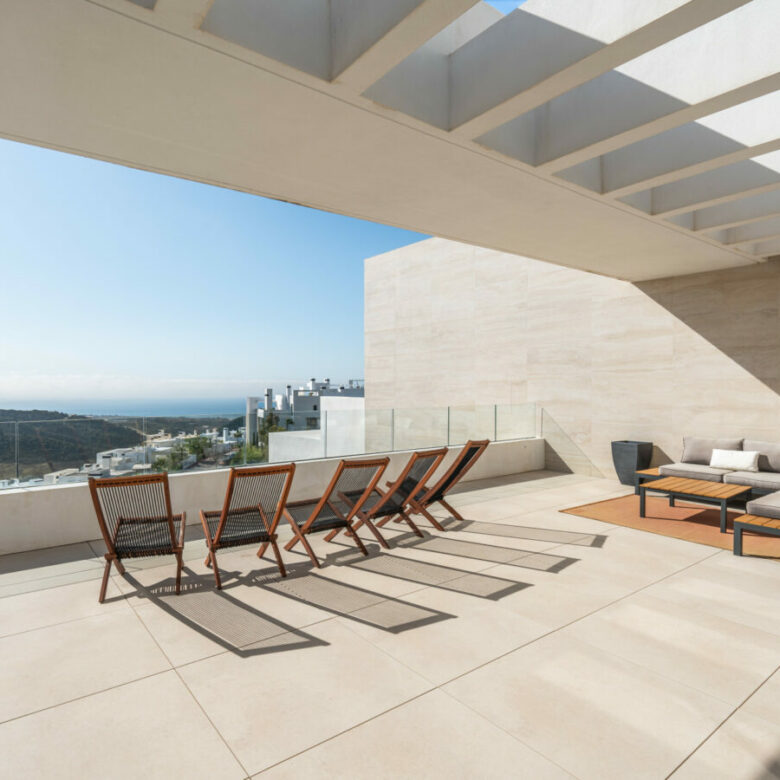 FOR SALE 🏡 Sea View Penthouse in a Gated Wellness Community – Palo Alto, Ojén