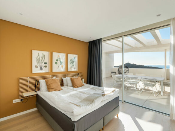FOR SALE 🏡 Sea View Penthouse in a Gated Wellness Community – Palo Alto, Ojén