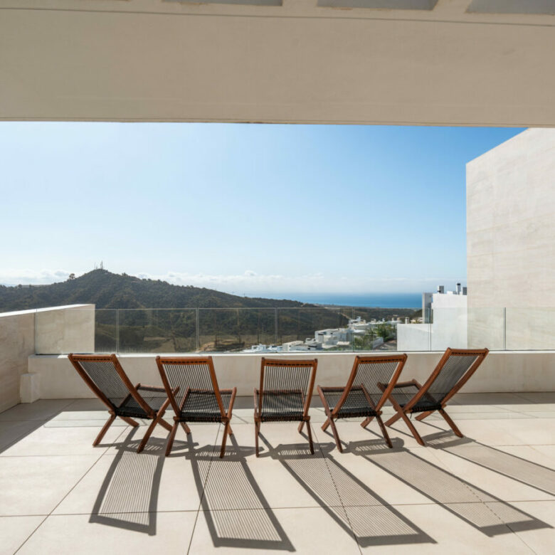 FOR SALE 🏡 Sea View Penthouse in a Gated Wellness Community – Palo Alto, Ojén