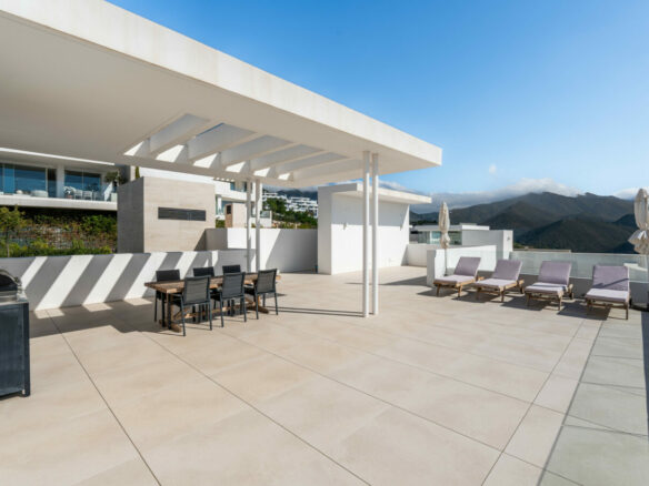 FOR SALE 🏡 Sea View Penthouse in a Gated Wellness Community – Palo Alto, Ojén