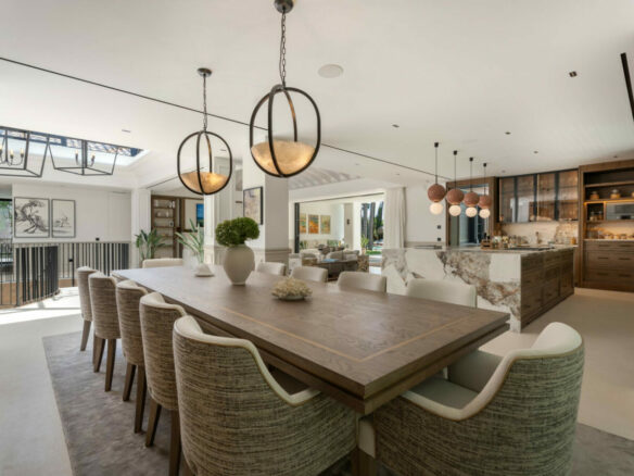 FOR SALE 🏡 Contemporary Golf Valley Villa with Indoor Wellness Spa, Cinema & Lagoon Pool – Nueva Andalucía, Marbella