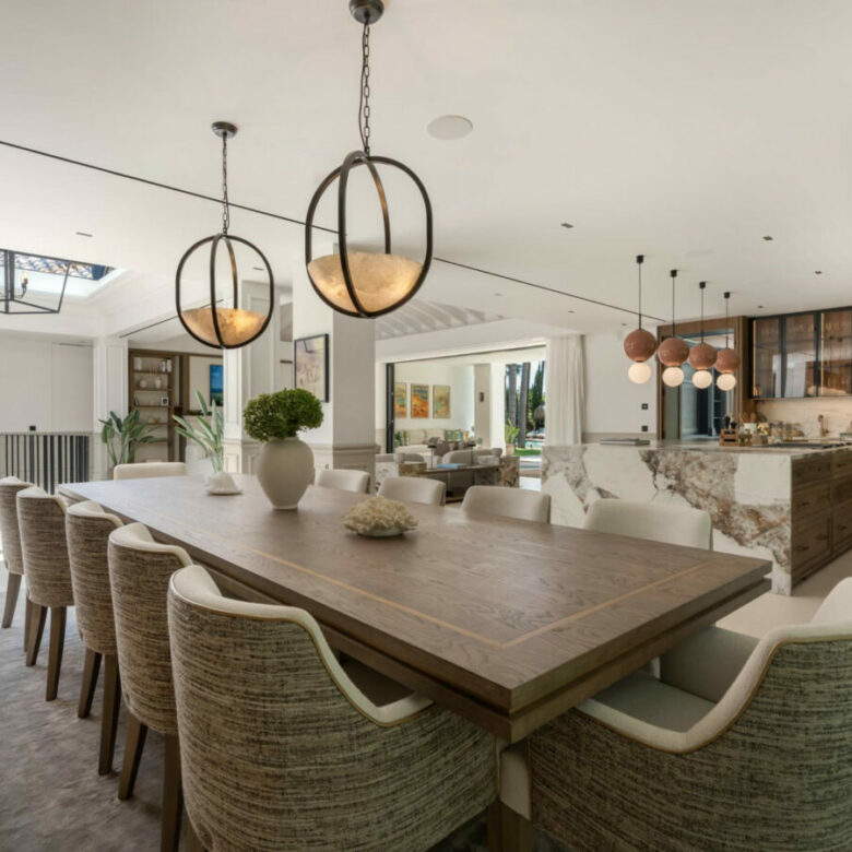 FOR SALE 🏡 Contemporary Golf Valley Villa with Indoor Wellness Spa, Cinema & Lagoon Pool – Nueva Andalucía, Marbella