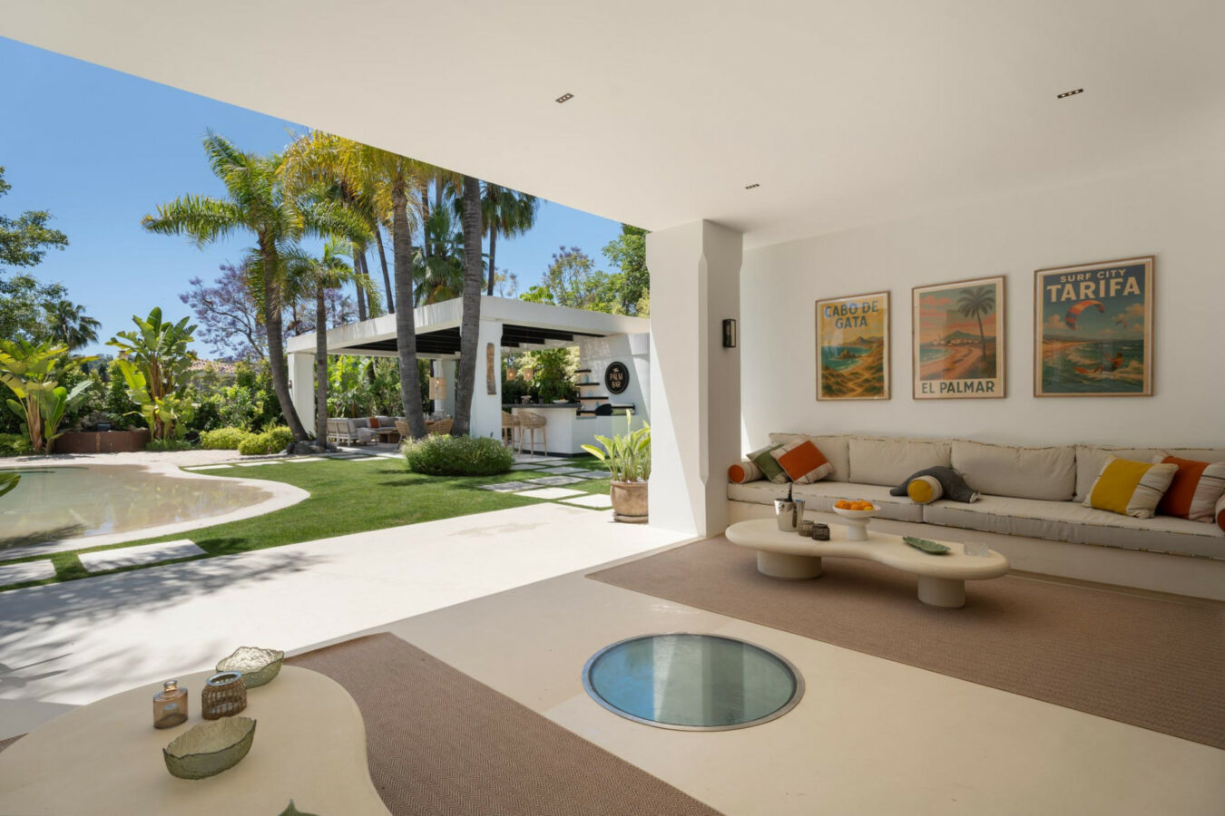 FOR SALE 🏡 Contemporary Golf Valley Villa with Indoor Wellness Spa, Cinema & Lagoon Pool – Nueva Andalucía, Marbella
