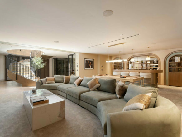 FOR SALE 🏡 Contemporary Golf Valley Villa with Indoor Wellness Spa, Cinema & Lagoon Pool – Nueva Andalucía, Marbella