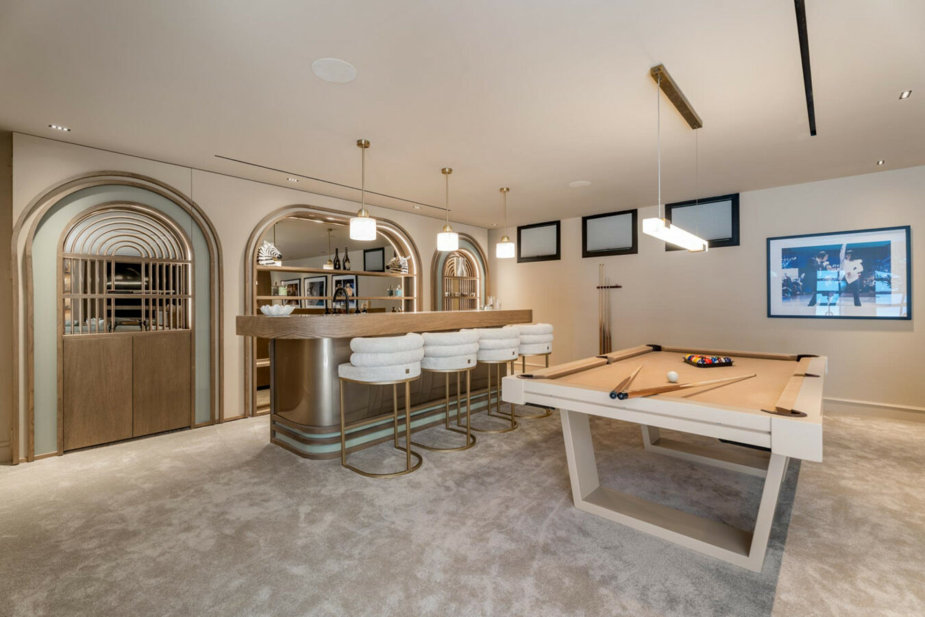FOR SALE 🏡 Contemporary Golf Valley Villa with Indoor Wellness Spa, Cinema & Lagoon Pool – Nueva Andalucía, Marbella