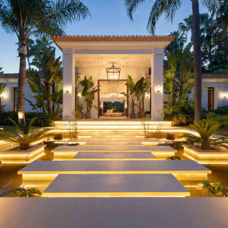 FOR SALE 🏡 Contemporary Golf Valley Villa with Indoor Wellness Spa, Cinema & Lagoon Pool – Nueva Andalucía, Marbella