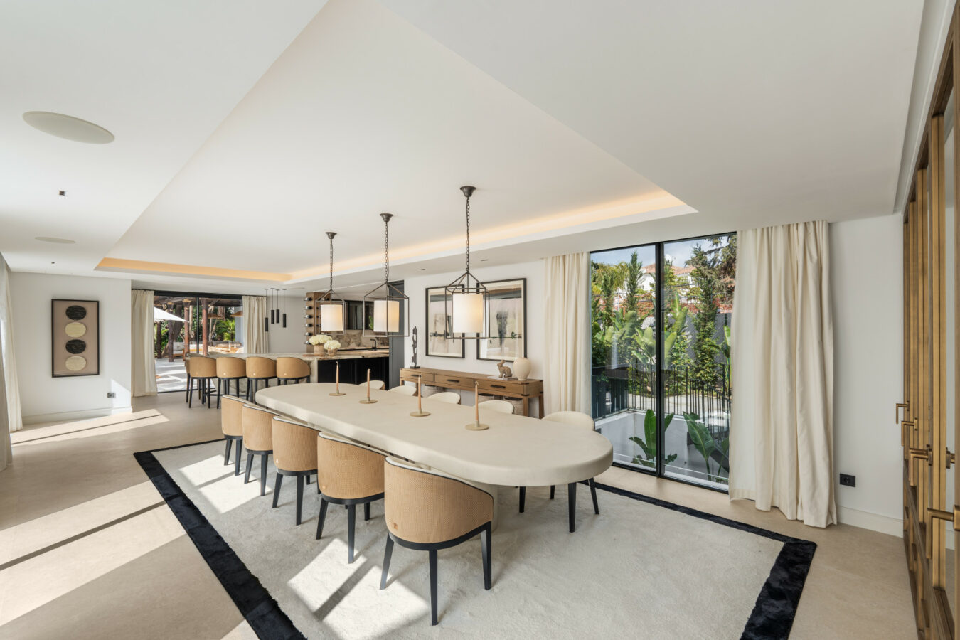 FOR SALE 🏡 Contemporary Golf Valley Villa with Spa, Cinema and Panoramic Views – Las Brisas, Nueva Andalucía