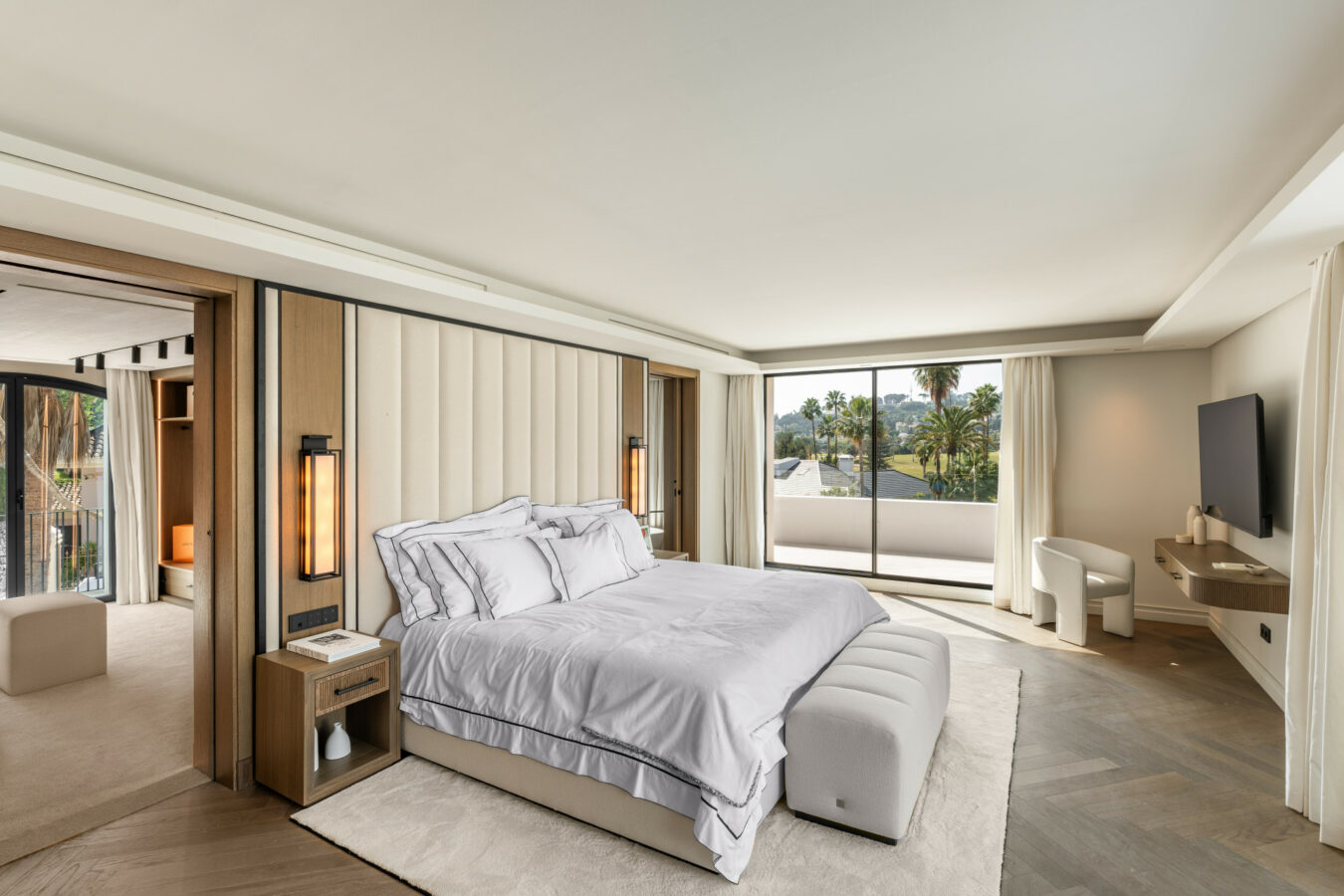FOR SALE 🏡 Contemporary Golf Valley Villa with Spa, Cinema and Panoramic Views – Las Brisas, Nueva Andalucía