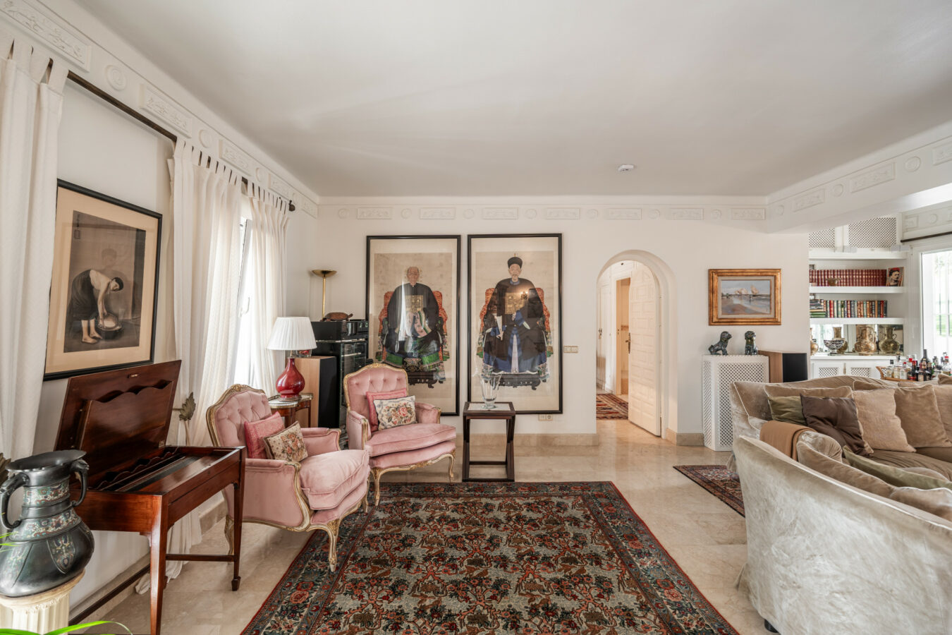 listing-195308-04 FOR SALE š” Frontline Golf Villa with Private Pool and Sauna – San Pedro de AlcĆ”ntara, Marbella