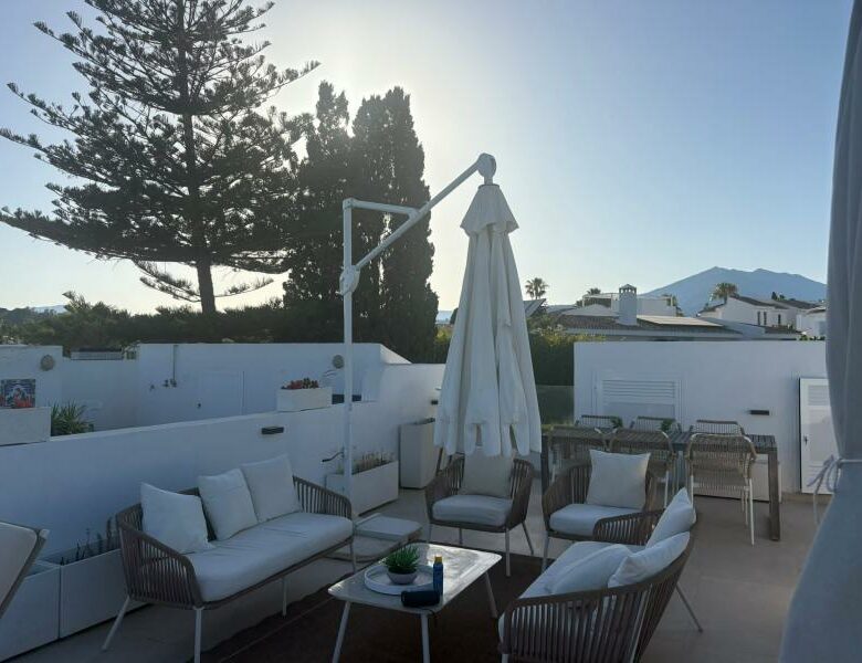 FOR SALE 🏡 Renovated Duplex Penthouse with La Concha Views – Los Dragos, Aloha, Nueva Andalucía