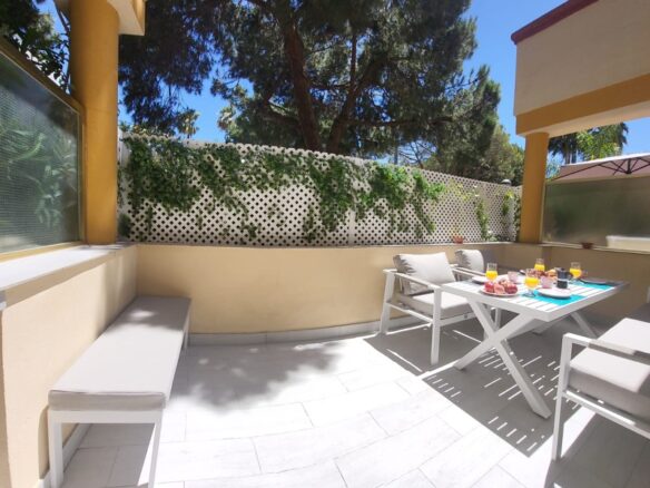 FOR SALE 🏡 Renovated Beachfront Studio next to Nikki Beach – Romano Playa, Elviria, Marbella