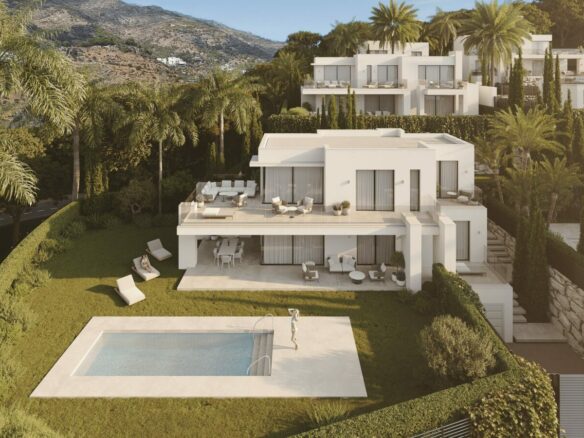 FOR SALE 🏡 Contemporary Four-Bedroom Villas with Private Pools and Panoramic Views – Mijas