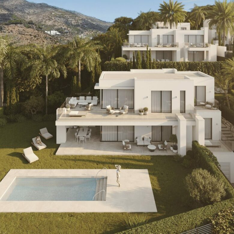 FOR SALE 🏡 Contemporary Four-Bedroom Villas with Private Pools and Panoramic Views – Mijas