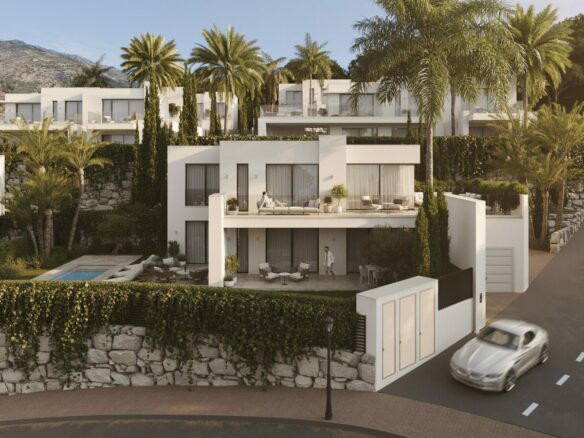 FOR SALE 🏡 Contemporary Four-Bedroom Villas with Private Pools and Panoramic Views – Mijas