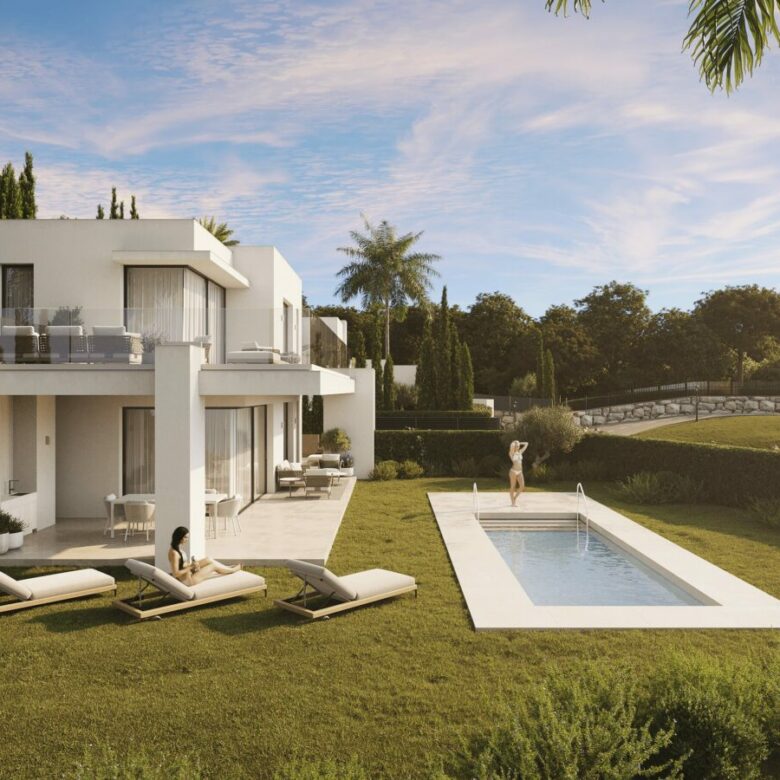 FOR SALE 🏡 Contemporary Four-Bedroom Villas with Private Pools and Panoramic Views – Mijas