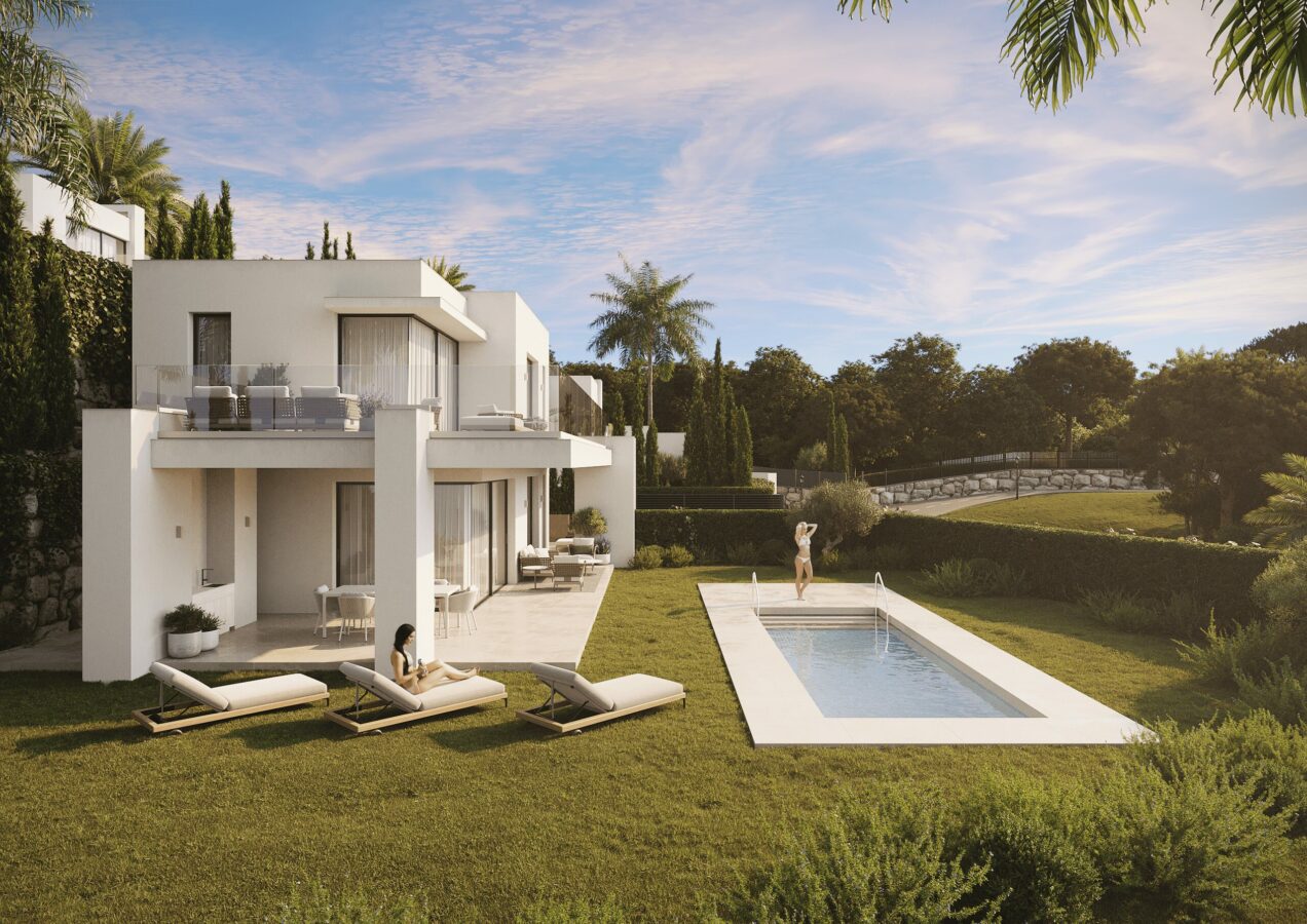 FOR SALE 🏡 Contemporary Four-Bedroom Villas with Private Pools and Panoramic Views – Mijas