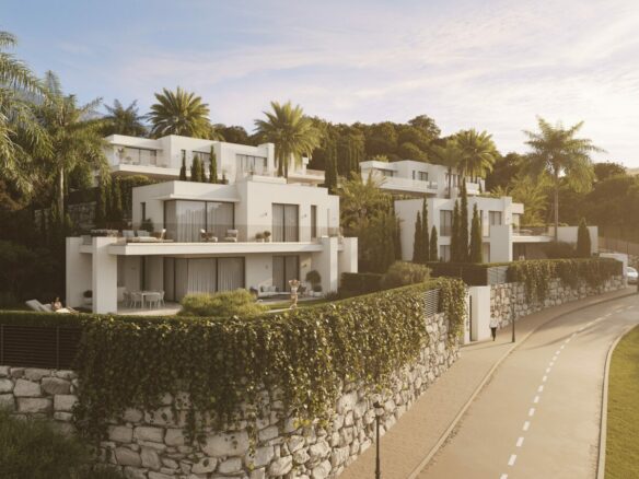FOR SALE 🏡 Contemporary Four-Bedroom Villas with Private Pools and Panoramic Views – Mijas