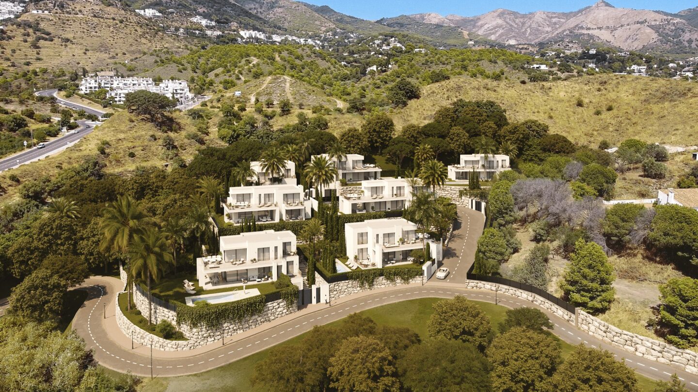 FOR SALE 🏡 Contemporary Four-Bedroom Villas with Private Pools and Panoramic Views – Mijas