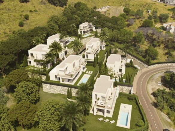 FOR SALE 🏡 Contemporary Four-Bedroom Villas with Private Pools and Panoramic Views – Mijas