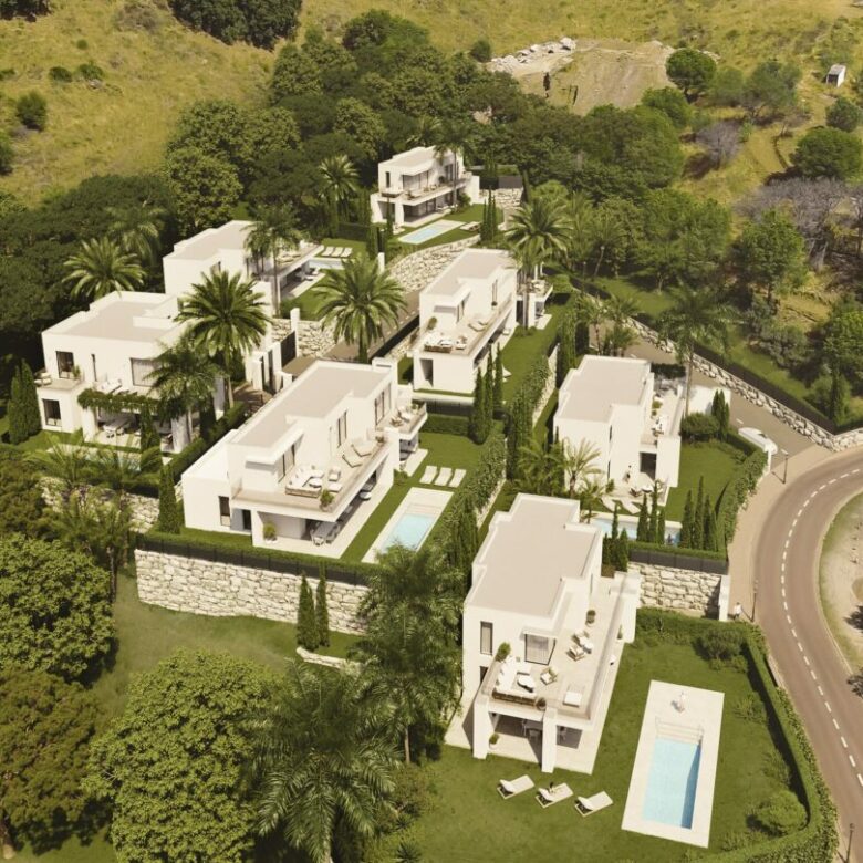 FOR SALE 🏡 Contemporary Four-Bedroom Villas with Private Pools and Panoramic Views – Mijas