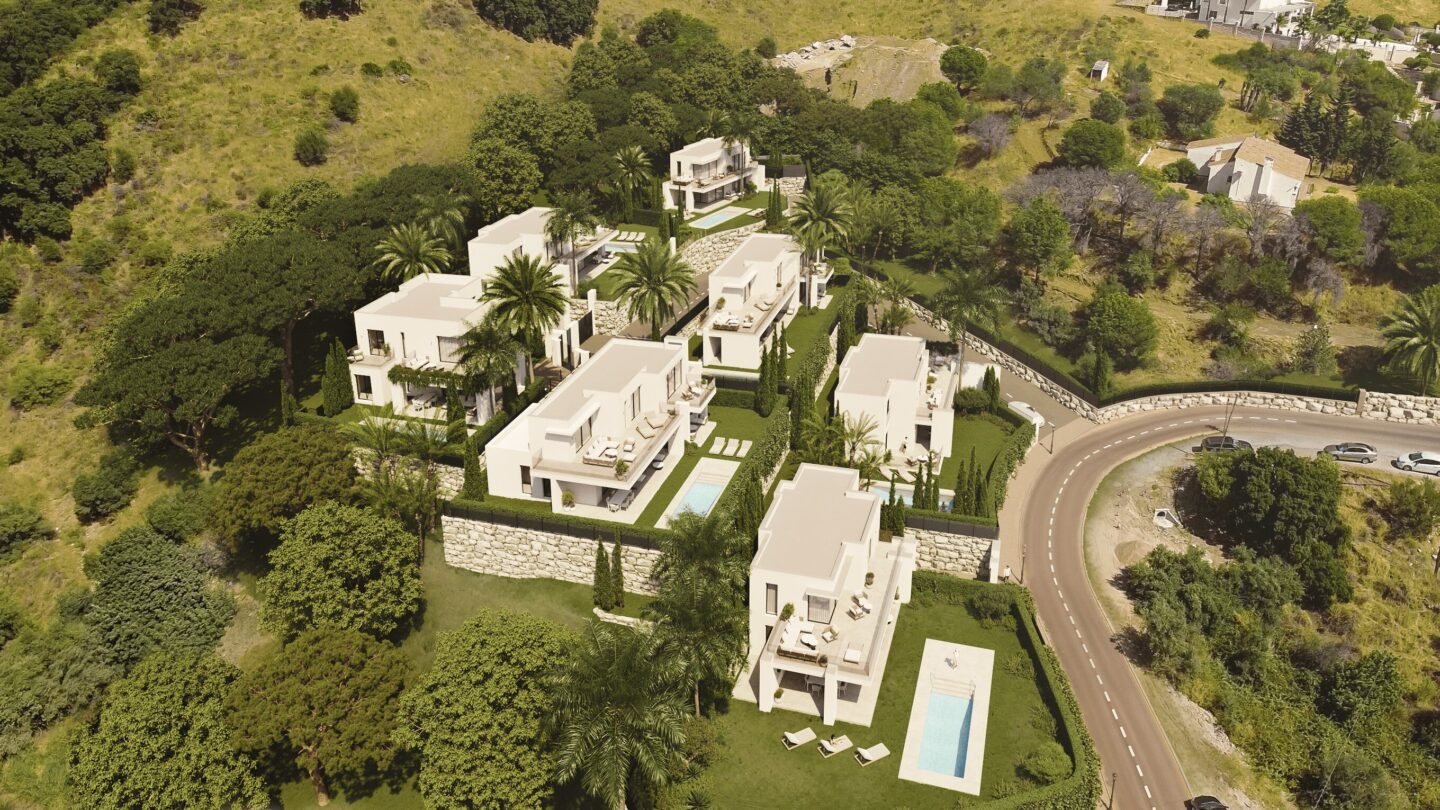 FOR SALE 🏡 Contemporary Four-Bedroom Villas with Private Pools and Panoramic Views – Mijas