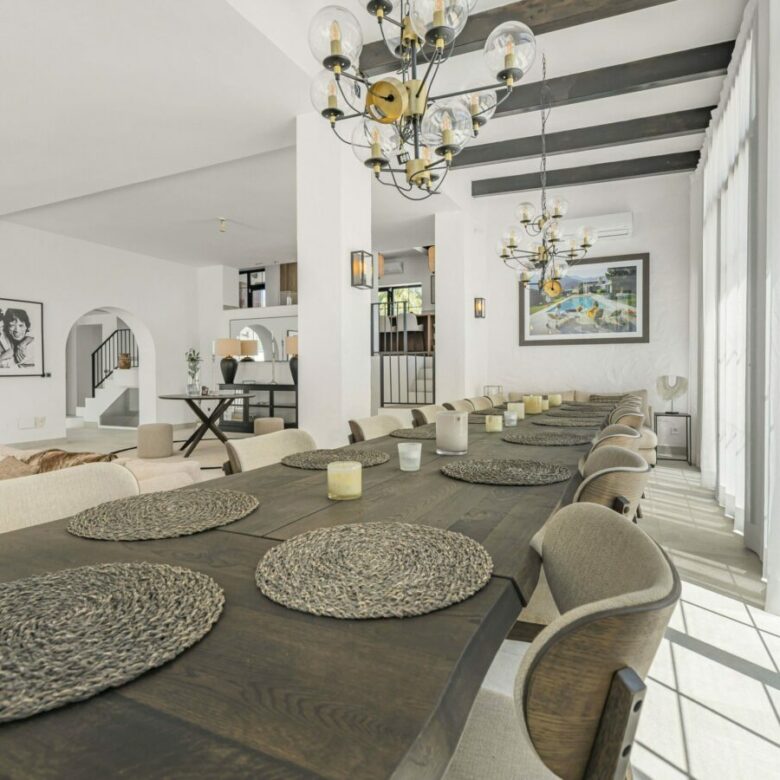 FOR RENT 🏡 8 Bedroom Beachside Villa with Rooftop Terrace – Cortijo Blanco, San Pedro, Marbella