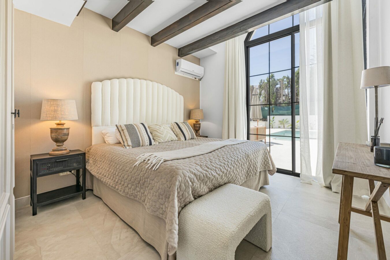 FOR RENT 🏡 8 Bedroom Beachside Villa with Rooftop Terrace – Cortijo Blanco, San Pedro, Marbella