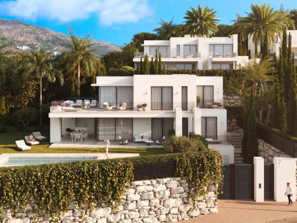 FOR SALE 🏡 Contemporary Four-Bedroom Villas with Private Pools and Panoramic Views – Mijas