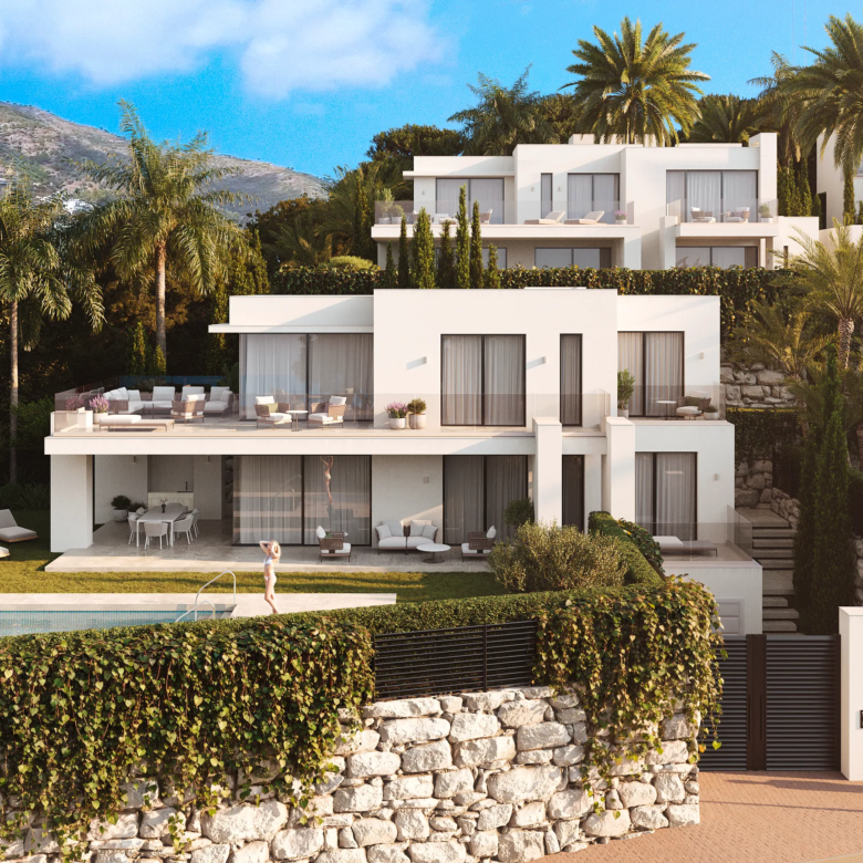 FOR SALE 🏡 Contemporary Four-Bedroom Villas with Private Pools and Panoramic Views – Mijas