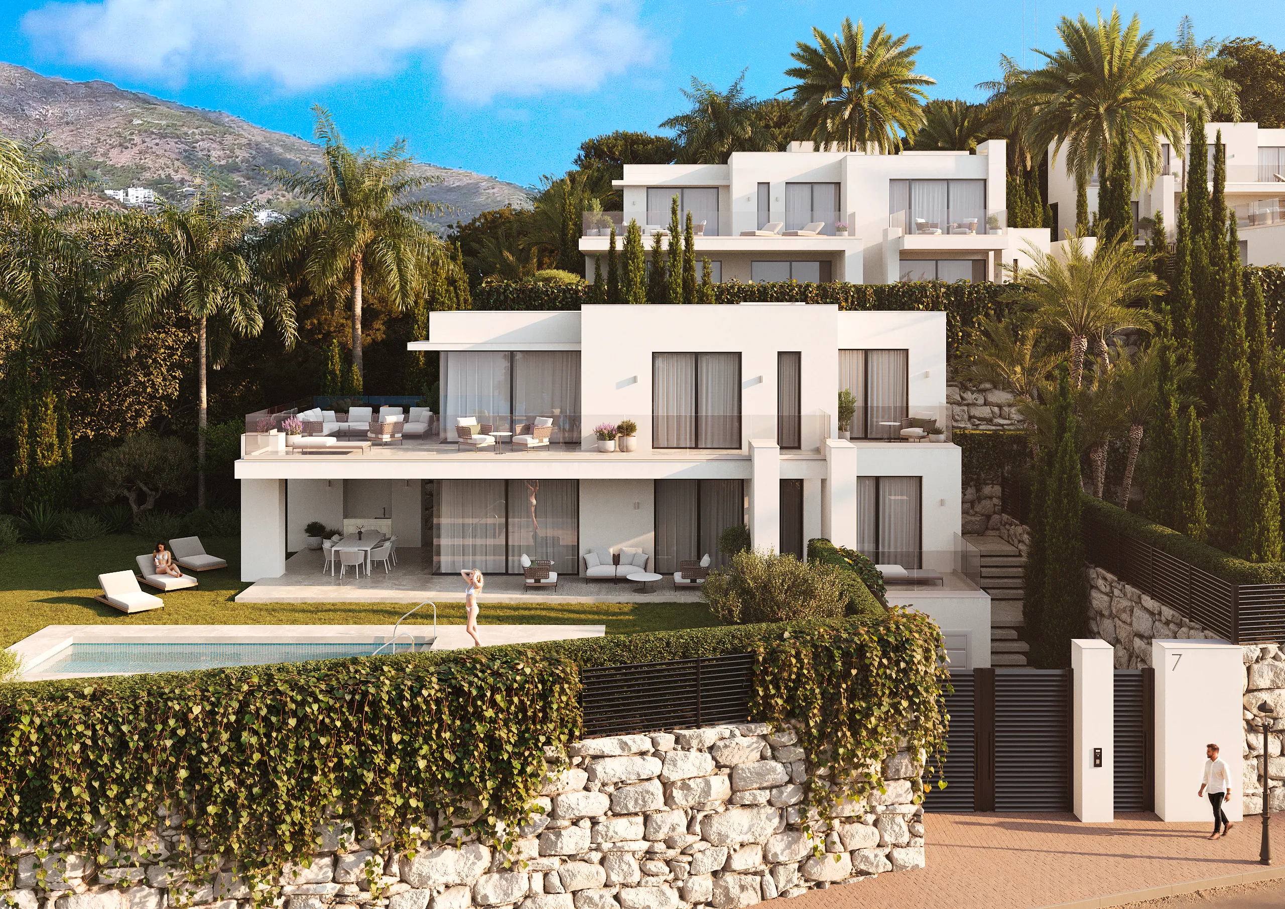 FOR SALE 🏡 Contemporary Four-Bedroom Villas with Private Pools and Panoramic Views – Mijas