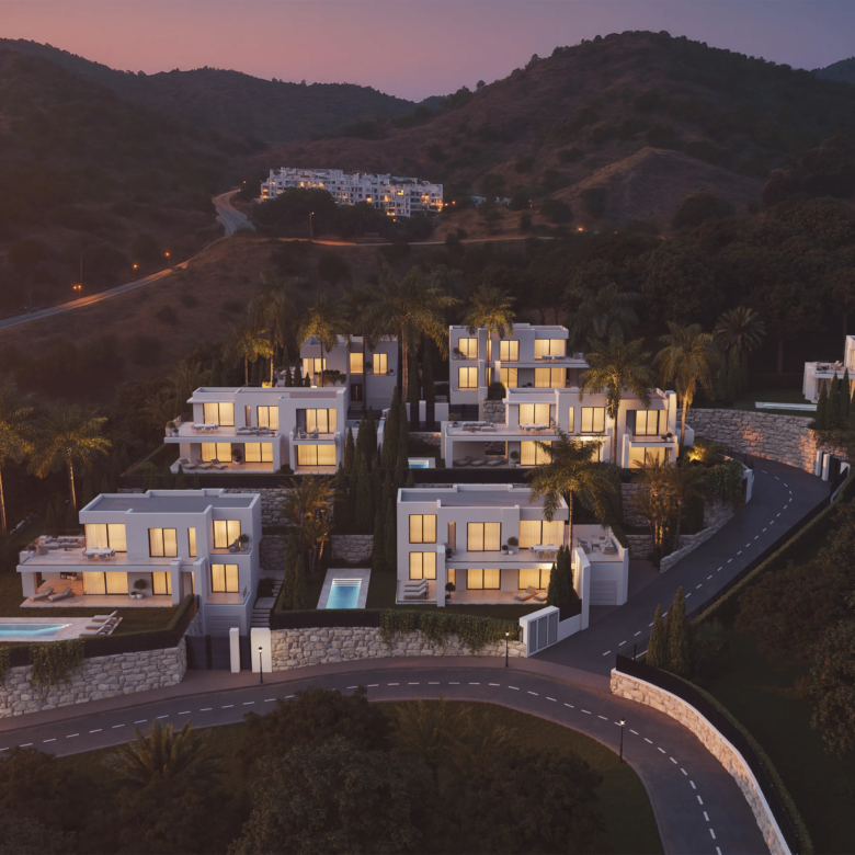 FOR SALE 🏡 Contemporary Four-Bedroom Villas with Private Pools and Panoramic Views – Mijas