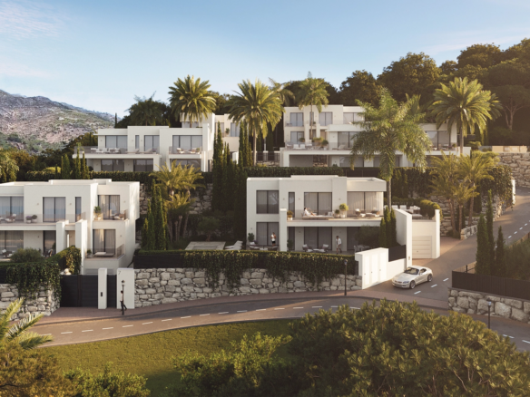 FOR SALE 🏡 Contemporary Four-Bedroom Villas with Private Pools and Panoramic Views – Mijas
