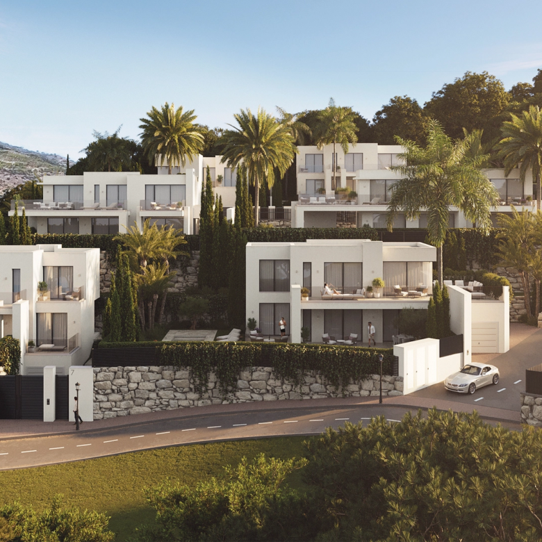 FOR SALE 🏡 Contemporary Four-Bedroom Villas with Private Pools and Panoramic Views – Mijas